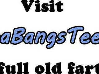 Тийнейджърка на високи токчета 18+ се навежда, Дядо, чукай ме дълбоко в тези обувки докато свършиш на задника ми.