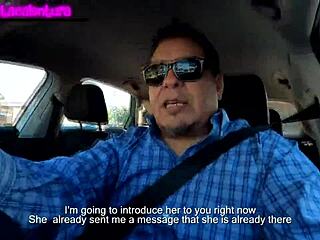 New young girl shows up for her first outdoor casting as Diabla in teen interview