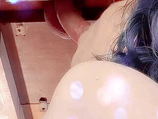 hey, watch me getting milked and leaking pre cum like crazy!