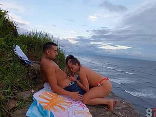 I fucked that hot blonde from the beach