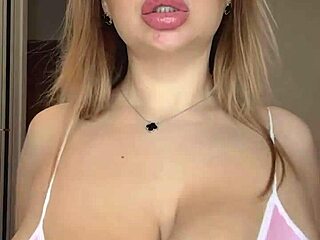 cosplay bunny with natural tits getting squeezed