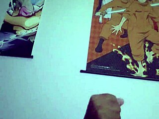 Bodybuilder relaxes in bed with tattoos