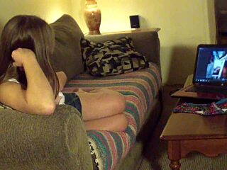 Housewife maid arrives late from chores