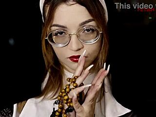 Freirinha Madalena says, Look at my pierced nipples in stockings during this beautiful photo shoot with a big black cock.