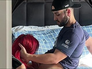 i caught my husband fucking the babysitter in our bed with hidden camera