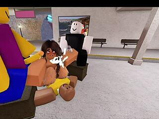 Roblox Girl Fucked By Three Noobs In Group Threesome With Deepthroat And Cumshot