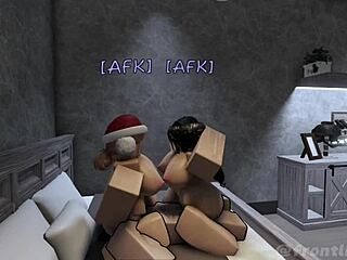 Two horny sluts from the game fuck