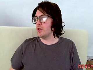 I tricked a british newbie into her first blowjob and facial.