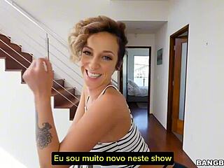 Jada stevens shows off her perfect big ass