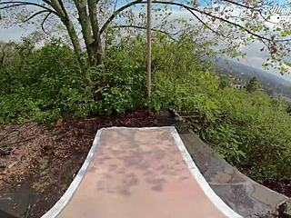 Perfect Teen Lili Charmelle Sucks And Fucks Hard In Forest  