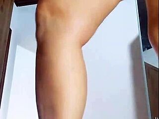 i'm mirella delicia doing a custom striptease, undressing my big ass bbw body with clothes ripped