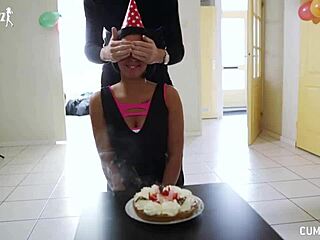 Dutch Bday Girl Gets 7 Jizzloads Cum Surprise Party