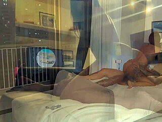 A voluptuous latina bbw in lingerie gets surprised outdoors in a beach cabin.