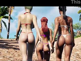 Sensual adventures in treasure island demo game