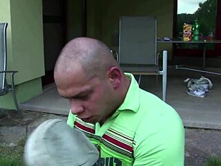 fucking beauty russian girl in heels for anal blowjob with big cock