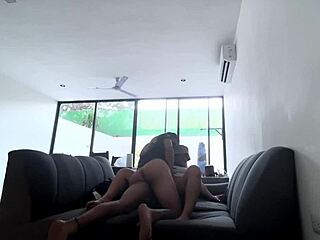 Jealous Stepsister Watches Brother Fuck Friend