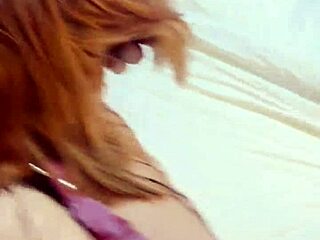 Curvy Redhead's Panty Sniffing Orgy