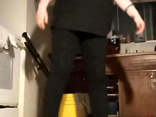 Amateur Workout Session With Music