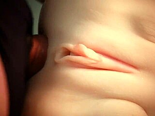 Exploring Her White Ass in Close-Up Detail