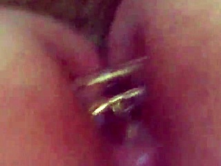 anal plug insertion and masturbating with g-spot vibrator