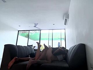 Jealous Stepsister Watches Brother Fuck Friend