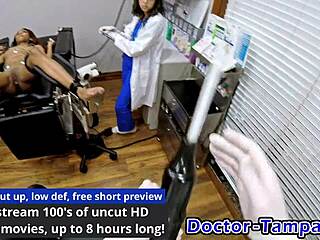 Dr Tampa tekee Solanasta ihmiskokeen sairaalassa. Kulissien takaa POV pillulla ja perseellä lateksipotilaana.