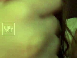 Real Latina Couple - Girlfriend Rides and Sucks in Front of Mirror