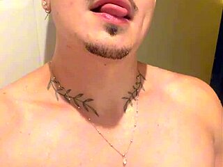 Naked Amateur In Shower With Monster Cock