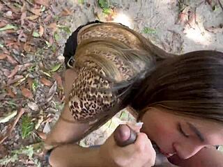 i fuck a stranger outdoors in the park