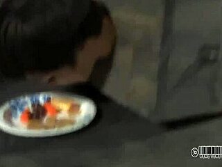 Girl tossed up and punished.