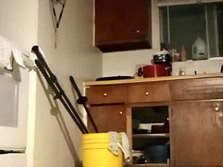 Amateur Workout Session With Music