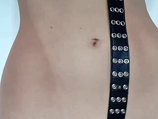 punishing myself with belt