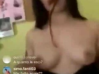 Italian European Trio With Tits