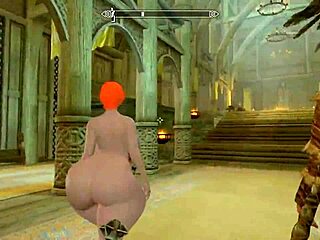Have you seen the nude big booty redhead with huge tits in Skyrim?