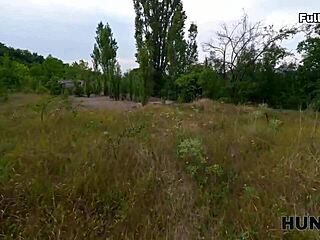 Slutty Brunette Enjoys Passionate Anal Fuck with Stranger