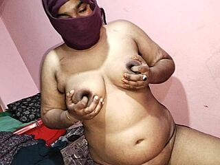 Chachi Guides Girlfriend With Big Natural Tits Through Amateur Homemade Indian Sex In Hindi Audio