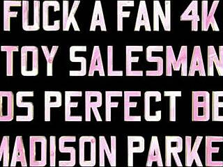 Ik bekijk Mike uit San Francisco met Madison Parker op het podium