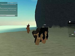 Rough anal doggystyle with big black cock versus gentle blowjob