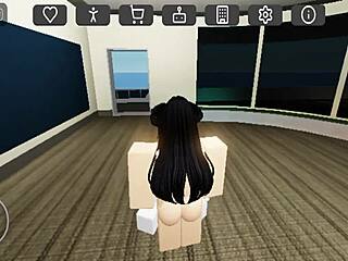 Futa girl dominates cow in provocative encounter