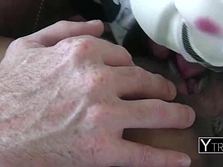 interracial sex in cheap hotel