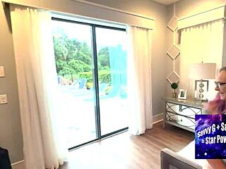 Cosplay housewife slut in cosmic seduction with interracial monster alien black amateur action