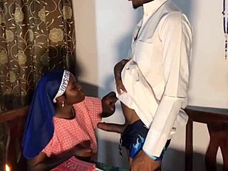 I had sex with a slut with big tits and ass before confession.