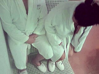 Yo, wanna watch this slut wife bang a stranger at the sauna?