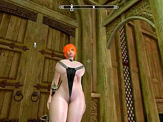 Have you seen the nude big booty redhead with huge tits in Skyrim?