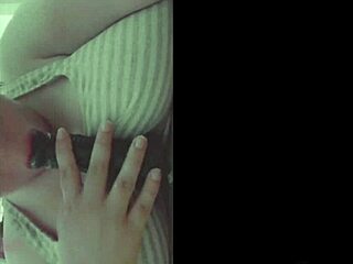 Huge Tits Spitting On Dildos?