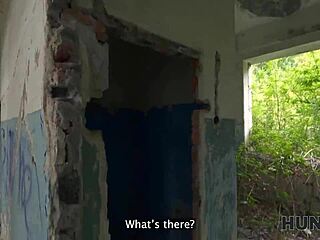 Slutty Brunette Enjoys Passionate Anal Fuck with Stranger