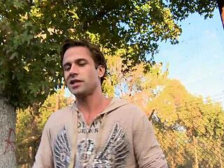 Blonde milf Lisa DeMarco with big tits gets shaved anal pov in pantyhose