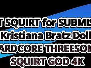 Kristina Bratz Doll Gets Trained By Matt In Homemade Big Tits Sex With Doggystyle Handjob And Curvy Ass Action.