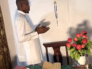 I had sex with a slut with big tits and ass before confession.