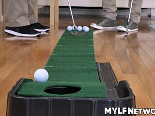 Once again diamond kitty no good husband leaves her in bed so that he can play golf but this time diamond has had enough